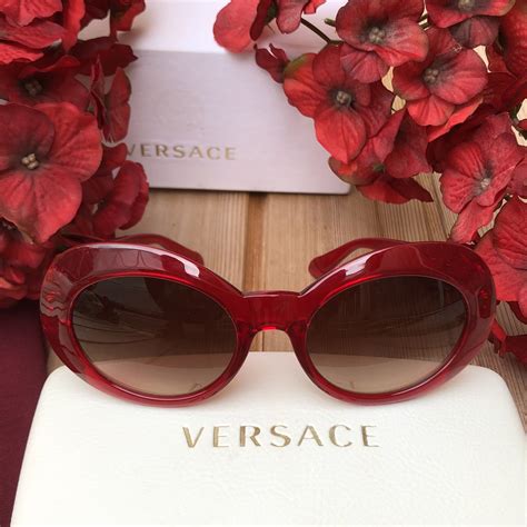 red versace sunglasses|are versace sunglasses polarized.